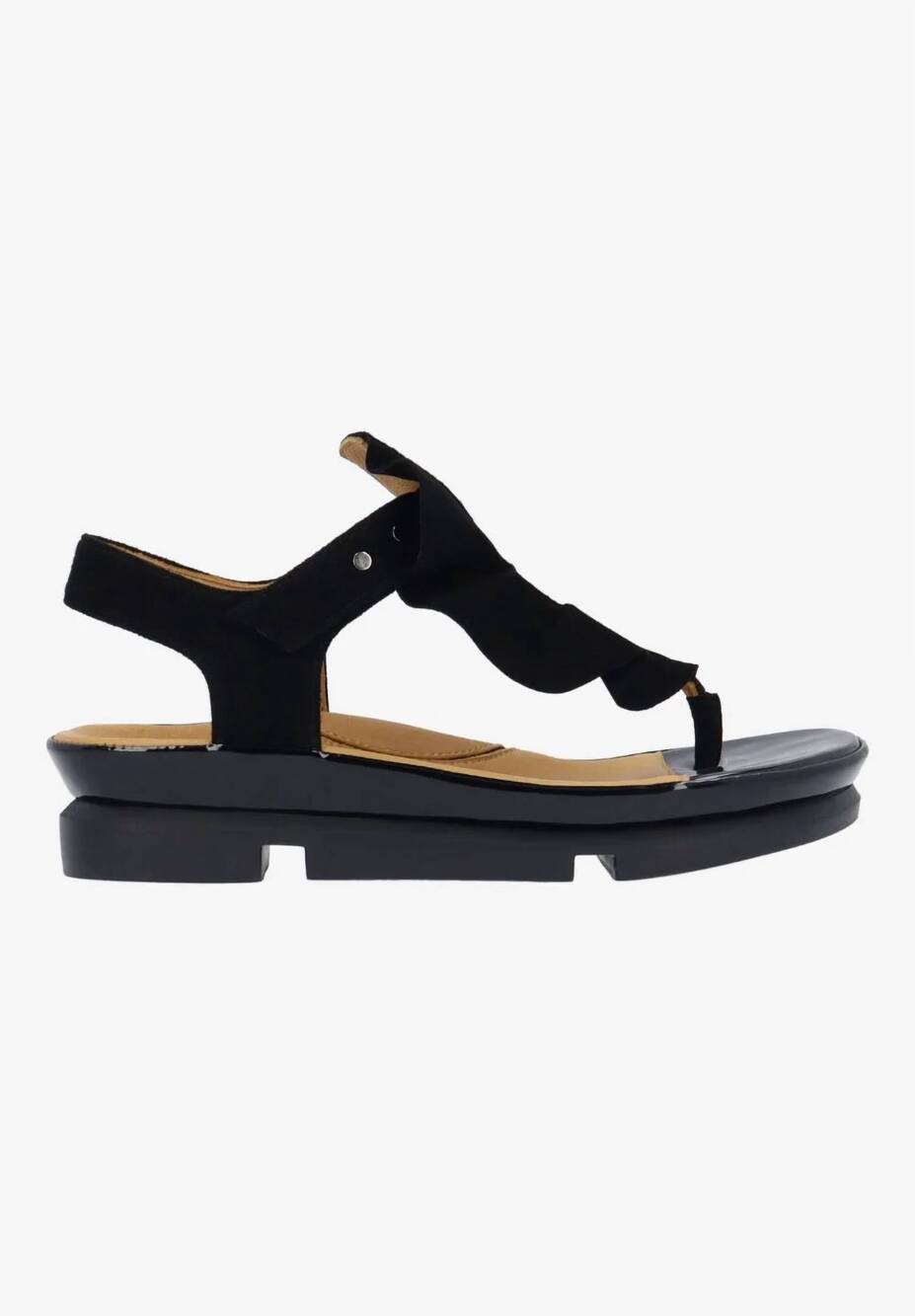 NEW L'AMOUR DES PIEDS women's vendala thong sandal in black